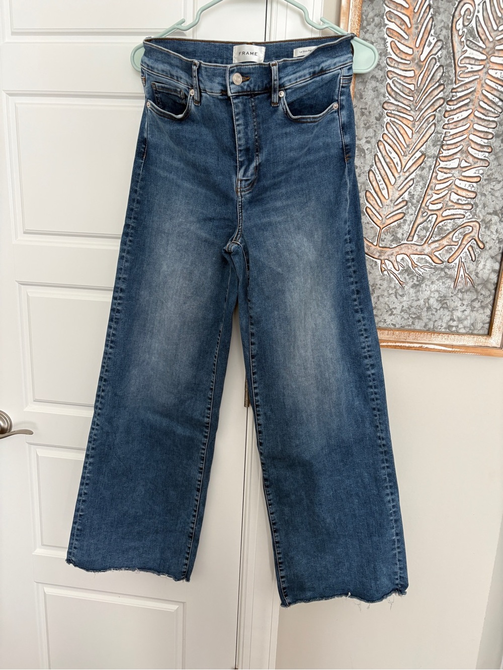 Frame Denim Le Slim Palazzo